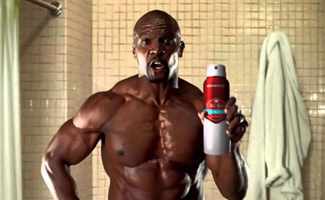 Terry Crews protagoniza el reconocido comercial de 'Bloqueo'  de la marca de desodorantes 'Old Spice'. Foto: Youtube