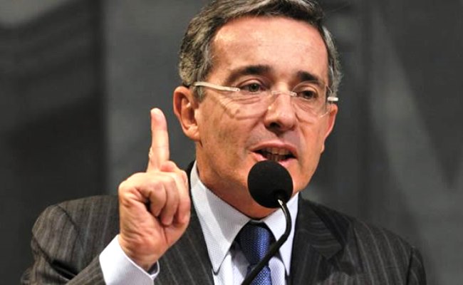Álvaro Uribe. Foto: EFE
