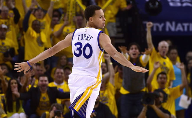 Stephen Curry, jugador de los Warriors de Golden State. Foto: EFE