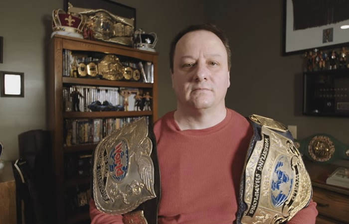 Dave Millican, fabricante de los cinturones de la WWE. Foto: Youtube