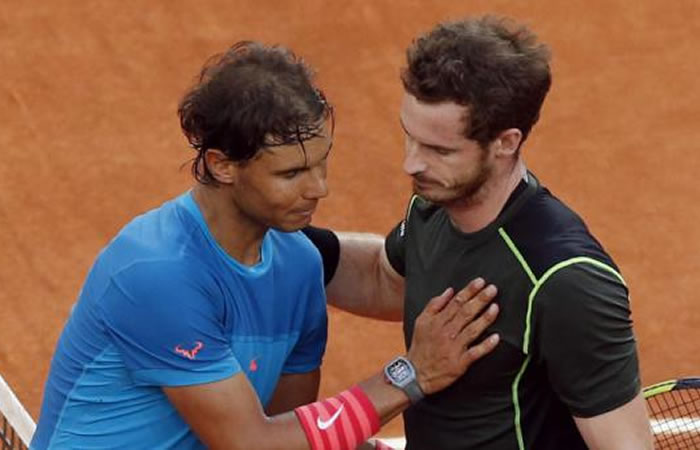Nadal y Murray se enfrentarán en la semifinal de Montecarlo. Foto: EFE