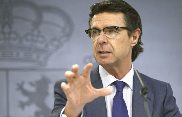 Ministro de Industria en España, José Manuel Soria. Foto: EFE