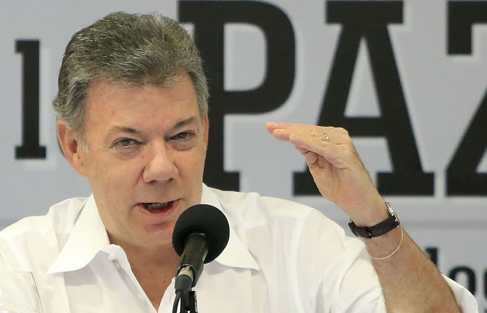 Juan Manuel Santos y el Gobierno Colombiano expresan su solidaridad con Ecuador. Foto: EFE