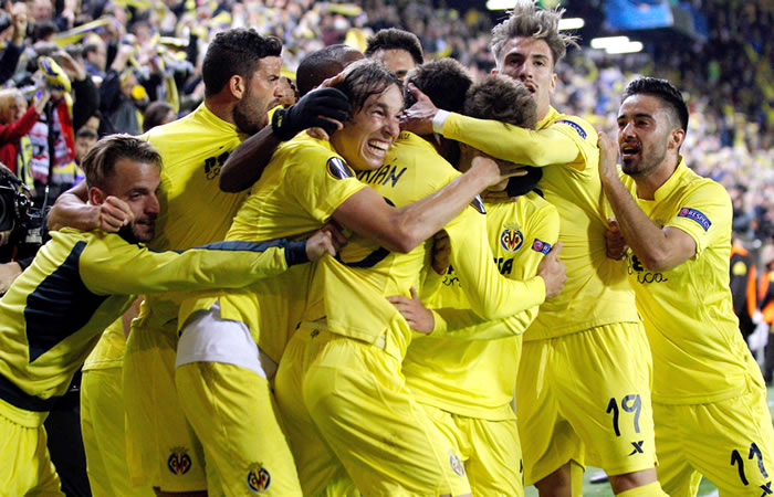 Villareal consigue una importante victoria ante el Liverpool. Foto: EFE