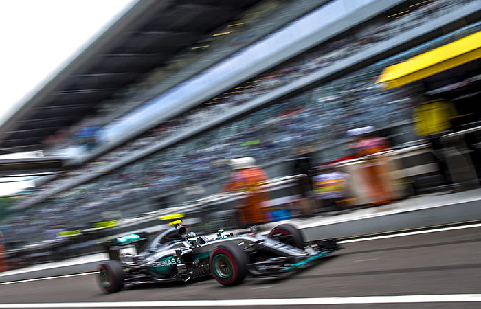 Nico Rosberg consigue su cuarta victoria en linea. Foto: EFE