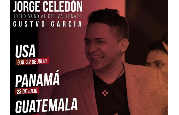 Jorge Celedón estará de gira en julio. Foto: Instagram