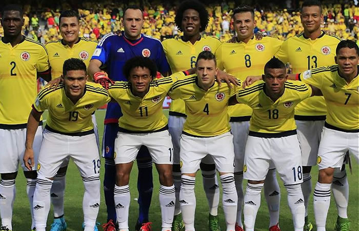Colombia se mantienen en el cuarto puesto del ránking FIFA. Foto: EFE
