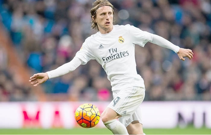 Luka Modric, jugador del Real Madrid. Foto: EFE
