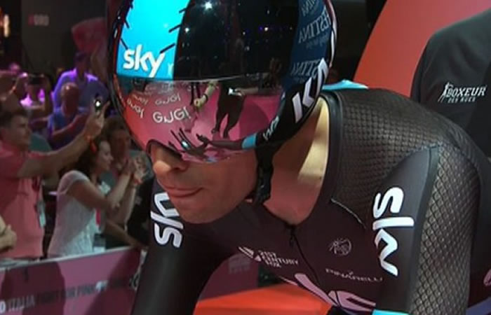Mikel Landa, ciclista español del Team Sky. Foto: EFE