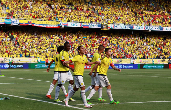 Selección Colombia vs. Estados Unidos. Foto: EFE