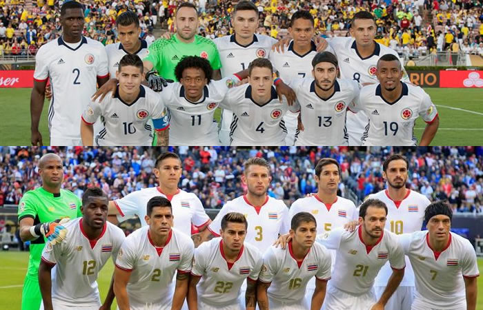 Colombia y Costa Rica cerrarán el Grupo A. Foto: EFE