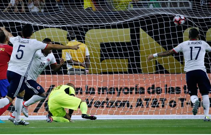 Colombia cayó 3-2 con Costa Rica. Foto: EFE