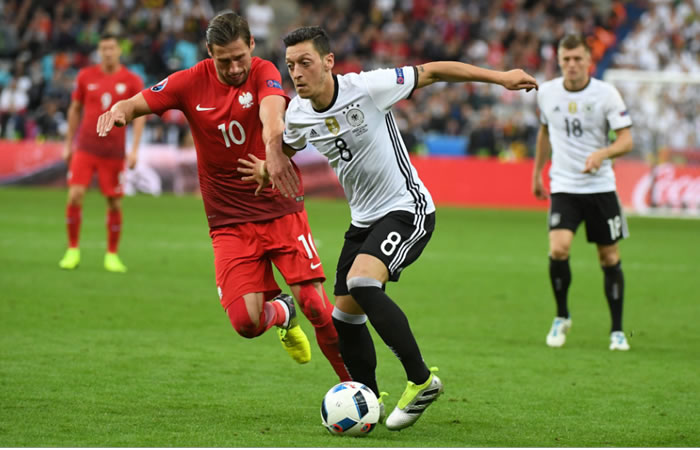 Alemania y Polonia empataron sin goles. Foto: EFE