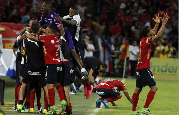 Independiente Medellín, campeón Liga Águila I-2016. Foto: EFE