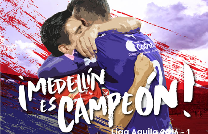 DIM Campeón Liga Águila 2016-I. Foto: Twitter