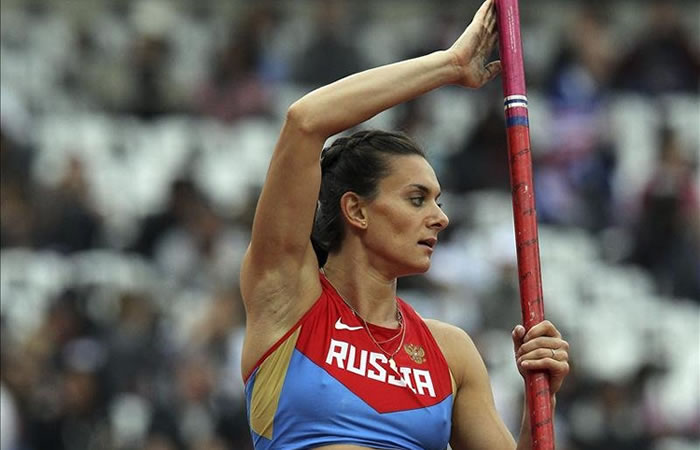 Isinbayeva es doblemente campeona olímpica. Foto: EFE
