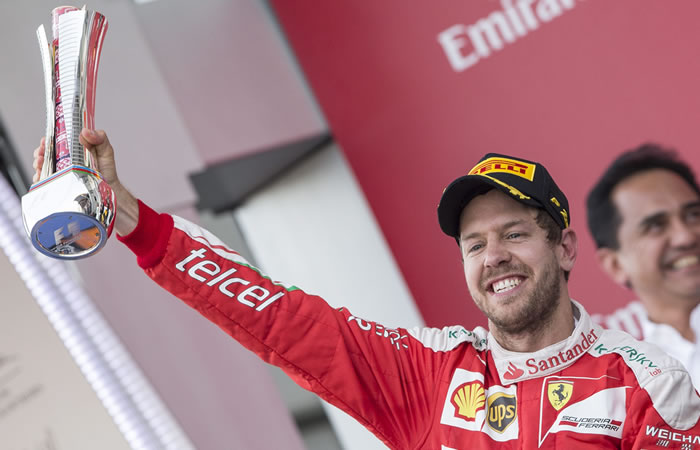 Vettel es tercero en la clasificación general. Foto: EFE