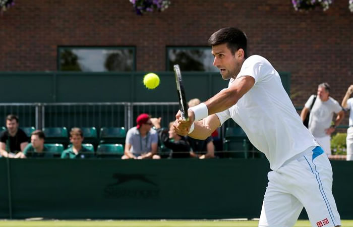 Djokovic es el principal candidato a ganar Wimbledon. Foto: EFE