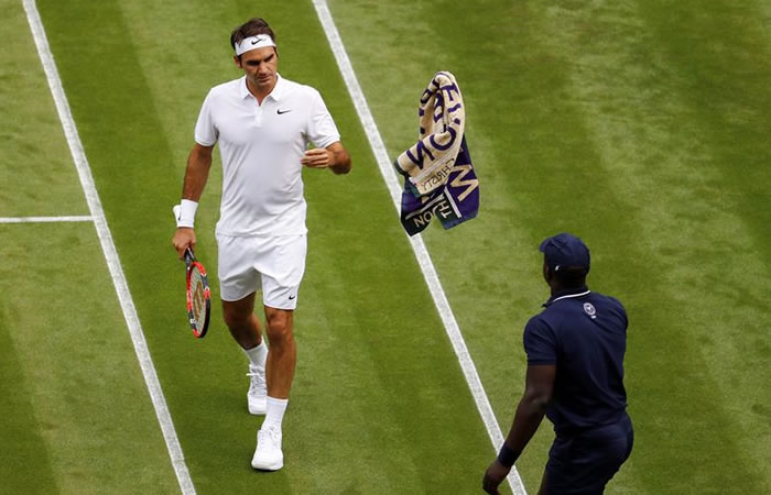Federer tratará de ir por su octavo Wimbledon. Foto: EFE
