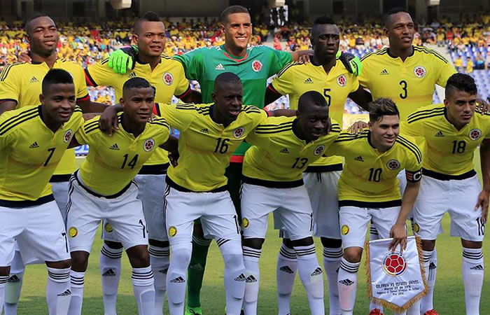 Selección Colombia sub 23. Foto: EFE