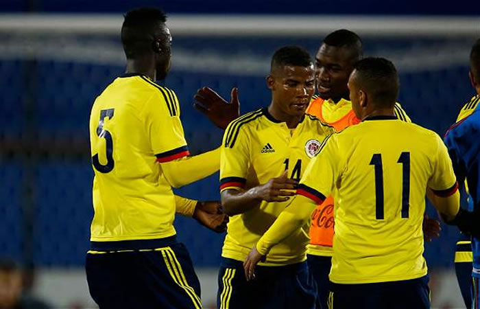 Colombia sub 23 recibe a Honduras en Cartagena. Foto: EFE