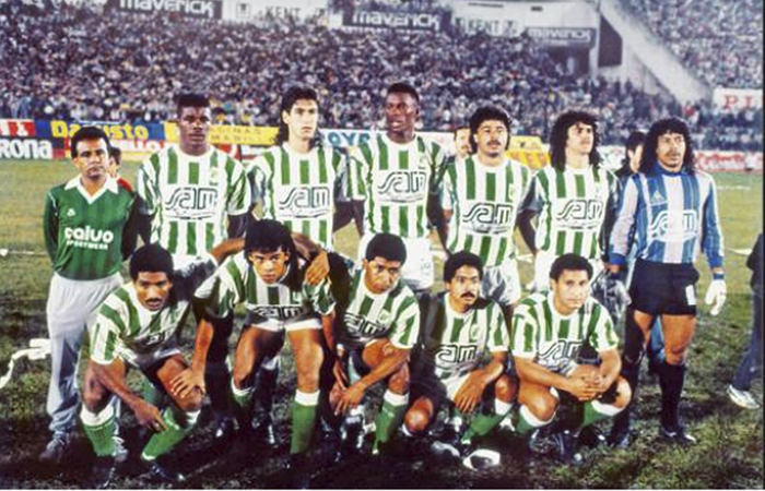 Atlético Nacional campeón de la Copa Libertadores 1989. Foto: Twitter
