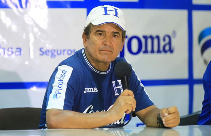 Jorge Luis PInto, DT de Honduras en Río 2016. Foto: EFE