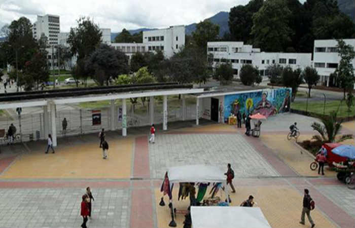Universidad Nacional de Colombia, sede Bogotá. Foto: EFE