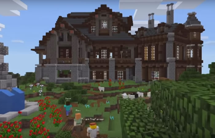 Minecraft ahora compatible con la realidad virtual. Foto: Youtube