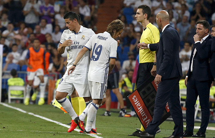 Real Madrid ganó con James en la cancha desde el minuto 62. Foto: EFE