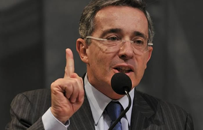 Senador Álvaro Uribe Vélez. Foto: EFE