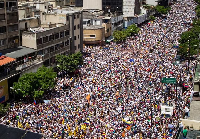 A pesar de las trabas y obstáculos que impuso el régimen de Nicolás Maduro. Foto: EFE