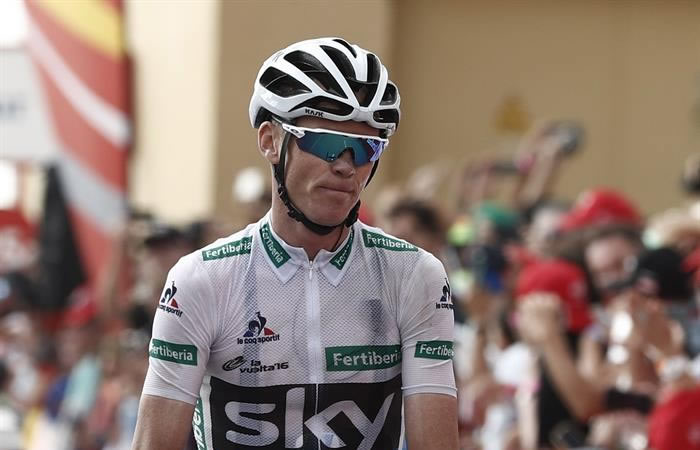El británico quedó segundo en la Vuelta a España 2016. Foto: EFE