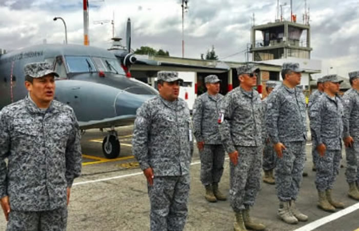 Fuerza Aérea comprometida con la jornada de votaciones en el Amazonas. Foto: Twitter