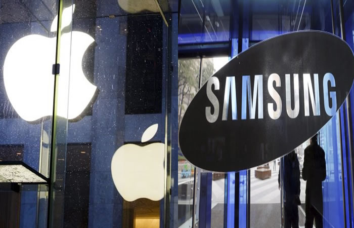Apple incrementa sus acciones ante la caída de Samsung. Foto: EFE