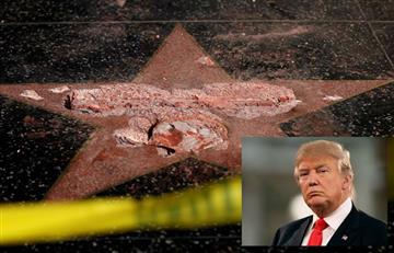 Donald Trump: Destrozan su estrella en el Paseo de la Fama
