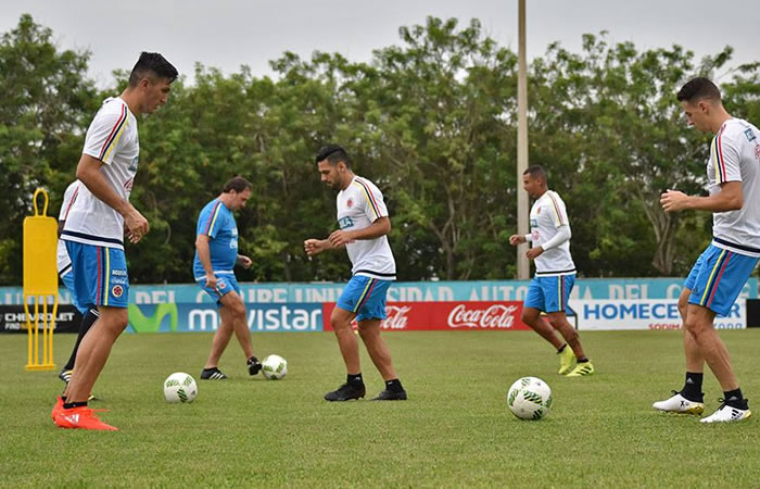 Falcao se volvió a entrenar con la Selección Colombia. Foto: Facebook