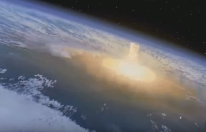 Nuevos hallazgos del asteroide que provocó la extinción de cientos de especies. Foto: Youtube