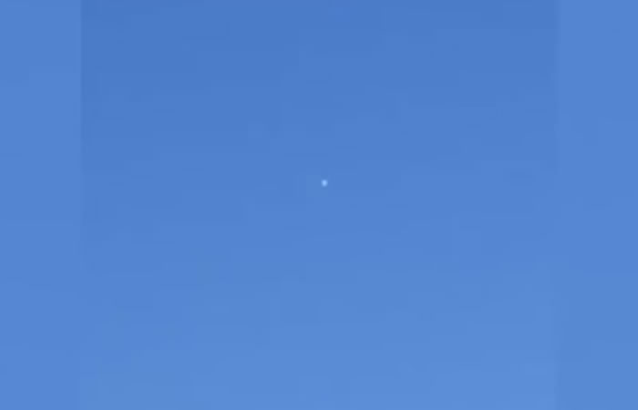 OVNI es visto en Texas. Foto: Youtube