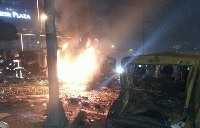Explosiones en Estambul. Foto: Twitter