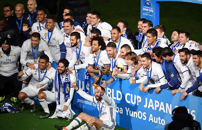 Real Madrid campeón del Mundial de Clubes. Foto: EFE