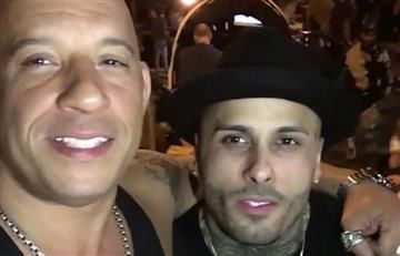 Nicky Jam y Vin Diesel grabaron nueva canción 