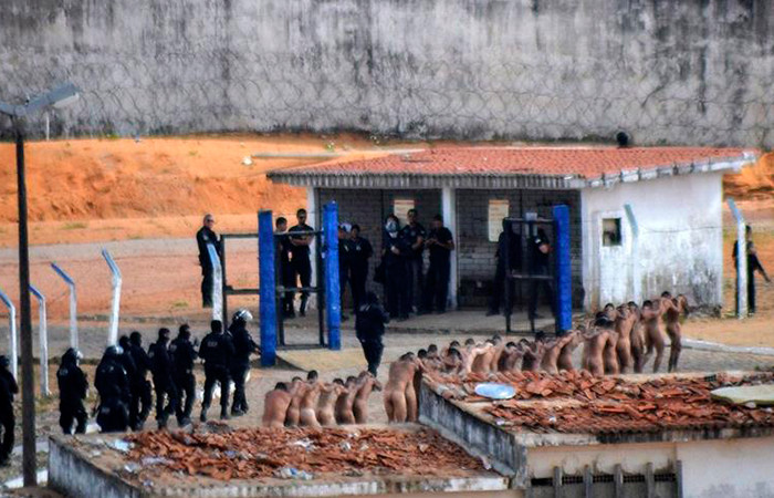 retoma de cárcel en Brasil. Foto: EFE