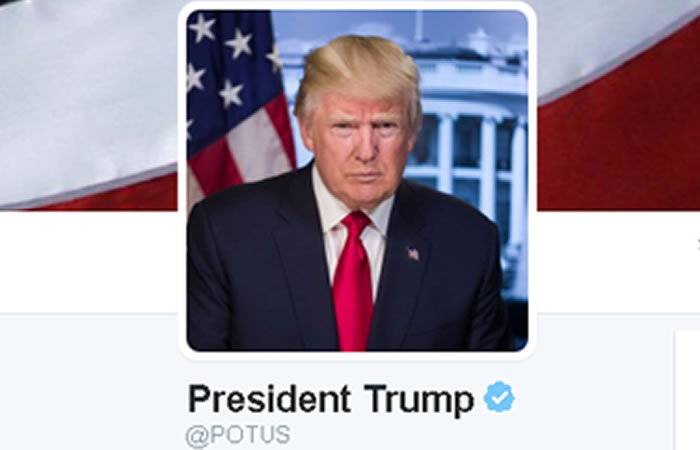Donald Trump estrena cuenta de Twitter. Foto: Twitter