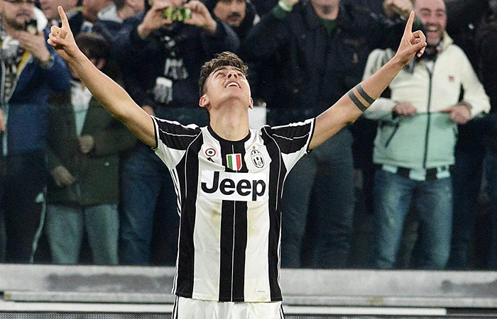Paulo Dybala consiguió el gol de la victoria de la Juventus. Foto: EFE