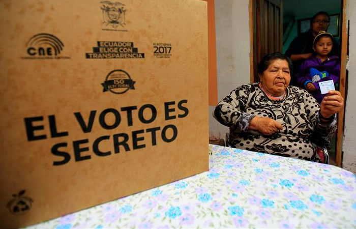 Ecuador está listo para la segunda vuelta presidencial. Foto: EFE