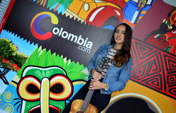 Juliana Beltrán lanza en Colombia.com su canción 'Atrás'. Foto: Interlatin