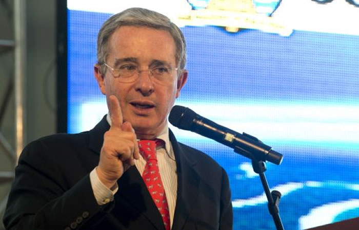 Álvaro Uribe Vélez. Foto: AFP