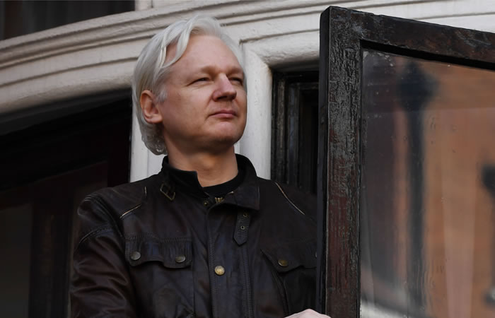Julian Assange. Foto: AFP