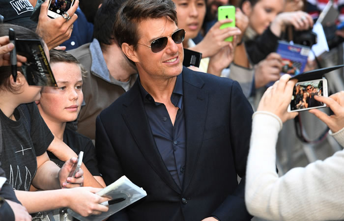 Tom Cruise confirma que habrá segunda parte de "Top Gun". Foto: AFP